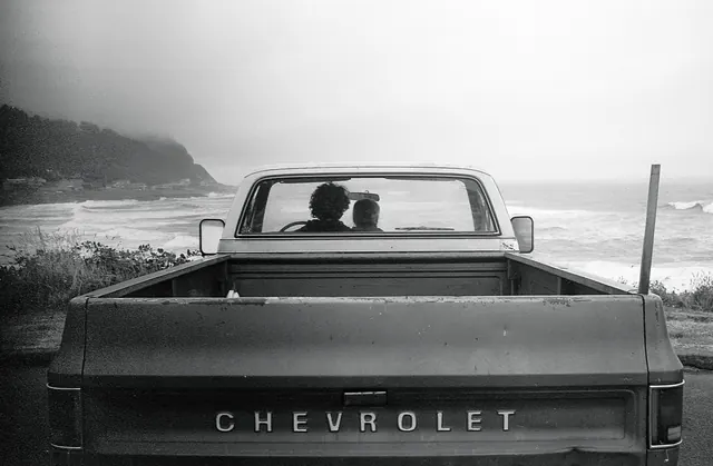 Chevrolet Truck in Fog