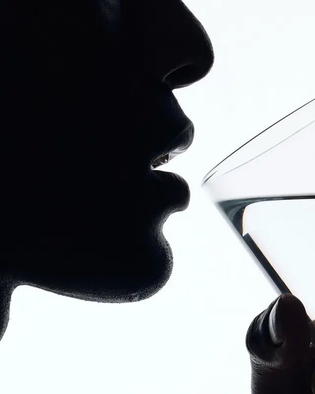 Silhouette Wine Tasting