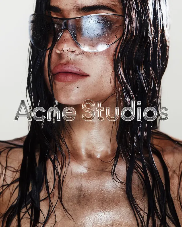Wet Skin Portrait with Sunglasses