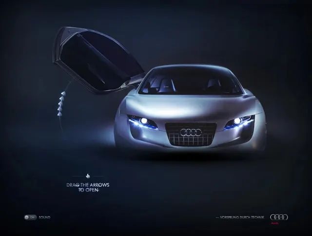 Audi A4 Advertisement