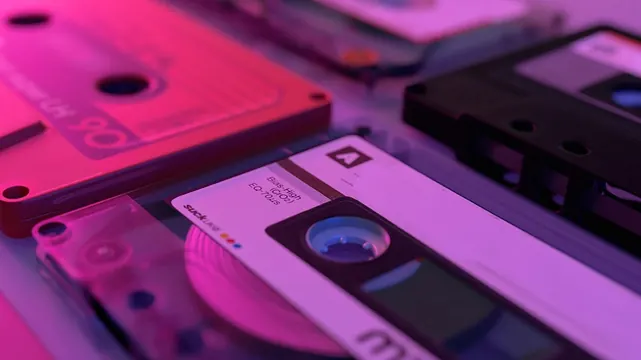 Retro Cassette Tape Collection