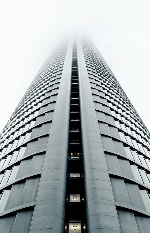 Symmetrical Skyscraper Perspective