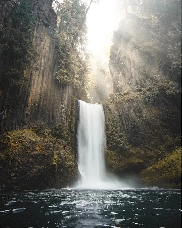 Waterfall in Forest