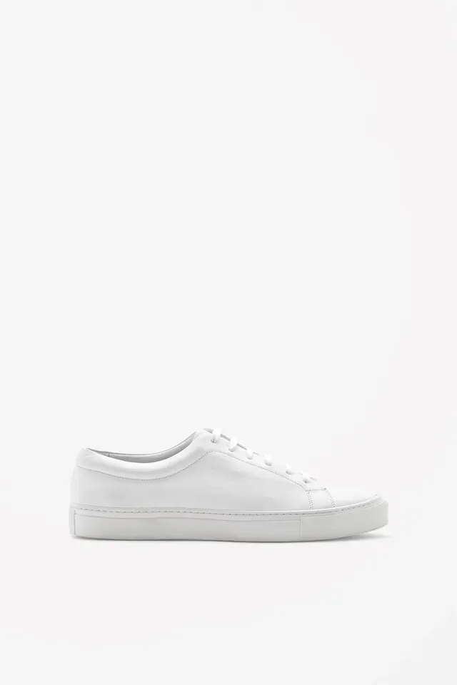 White Sneaker Product Shot