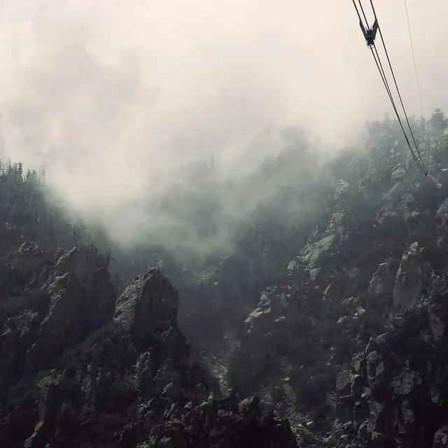 Misty Mountain Landscape