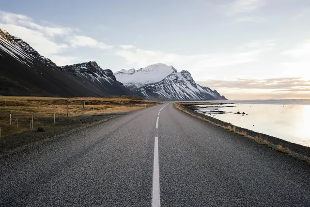 Mountain Road Landscape