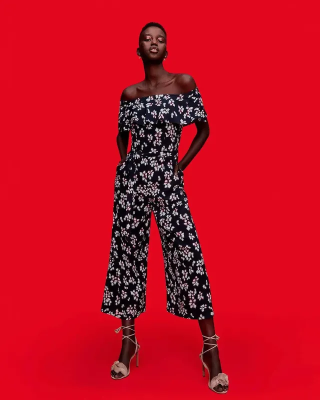 Floral Print Fashion Photography