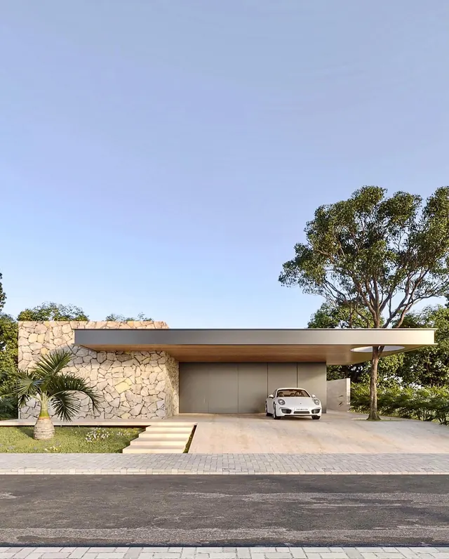 Modernist Architecture Exterior