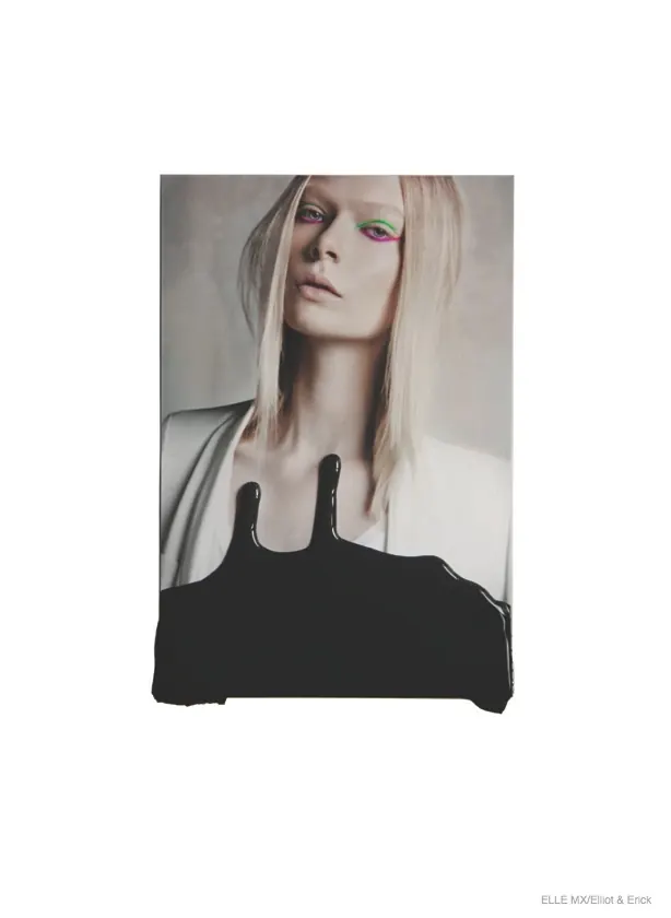 Portrait with Black Garment