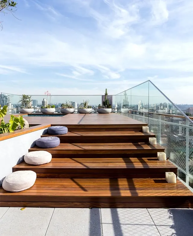 Outdoor Lounge Seating Area
