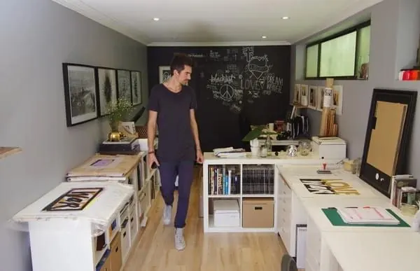 Modern Workspace Interior