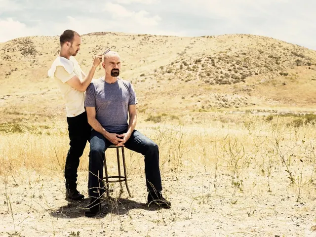 Outdoor Portrait of Two Men