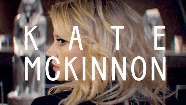 Kate McKinnon Portrait Typography
