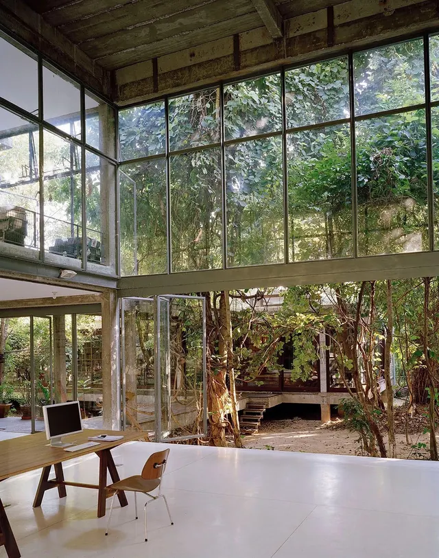 Industrial Greenhouse Interior
