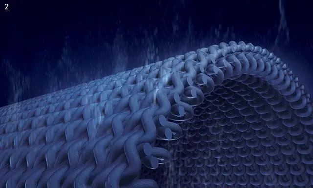 Textured Fabric Macro