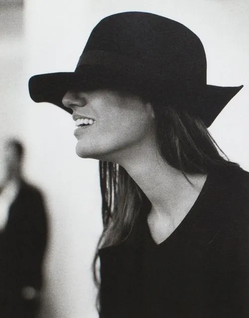 Black Hat Portrait
