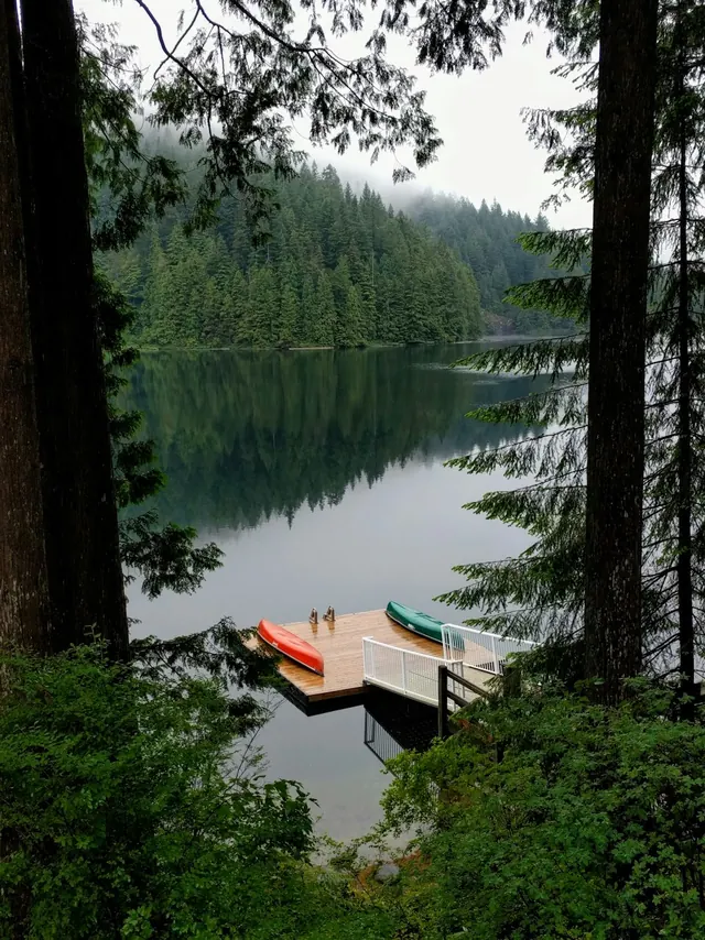 Lakeside Dock Photography