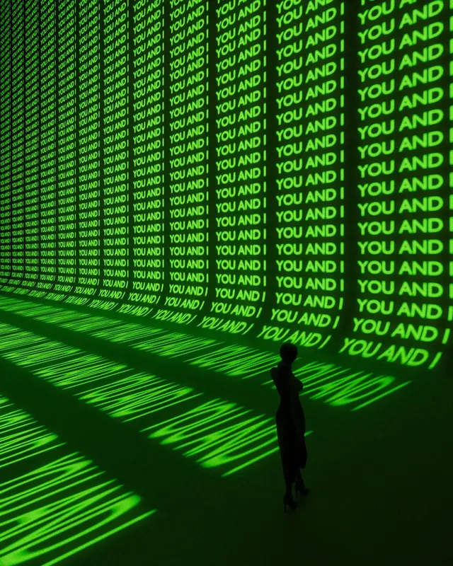 Matrix-style Green Text Wall, dark-mode, technical, dark