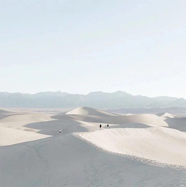Sand Dunes Landscape