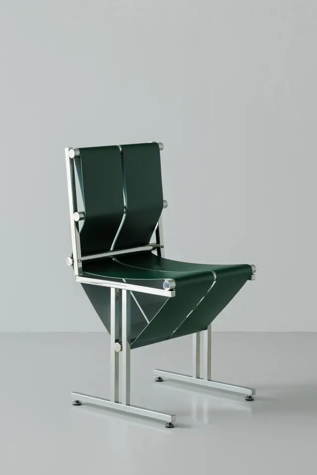 Modernist Green Chair