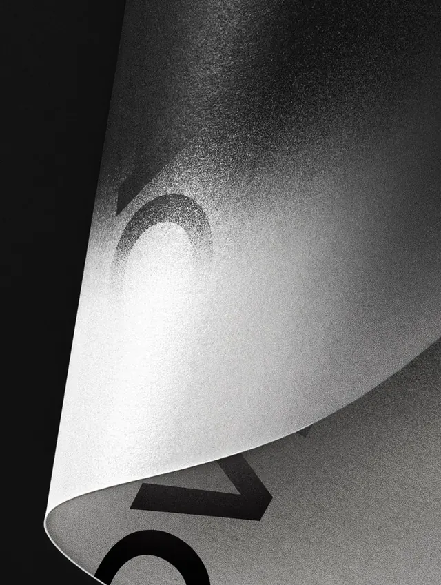 Curved Paper Texture Detail, monochrome, minimal, monochrome