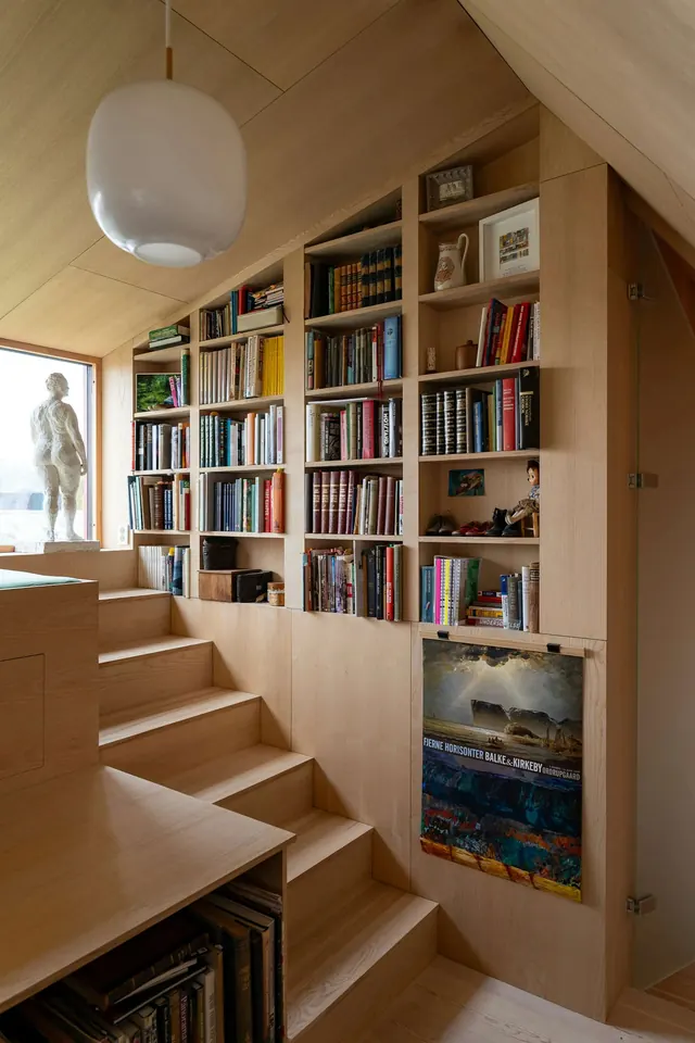 Modern Library Interior