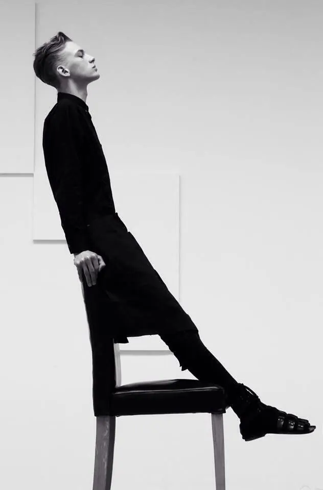Monochrome Fashion Portrait