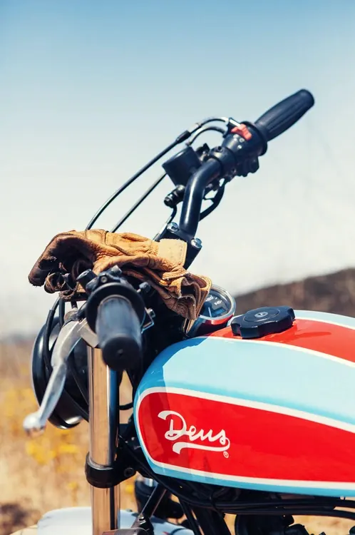 Vintage Motorcycle Detail