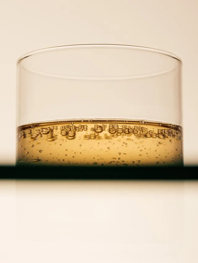 Champagne Glass Close-up
