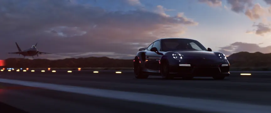 High-Performance Vehicle Motion Shot