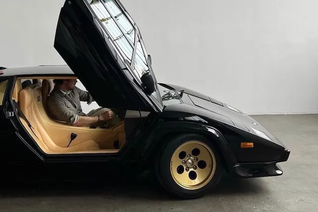 Modified Classic Car Interior and Exterior