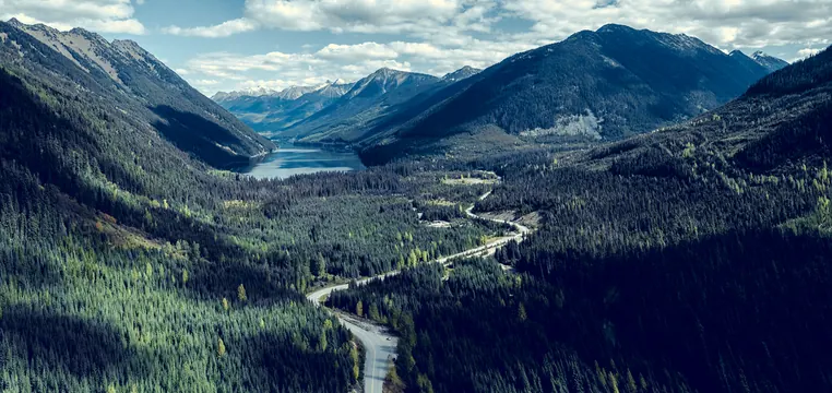Mountain Landscape with Lake