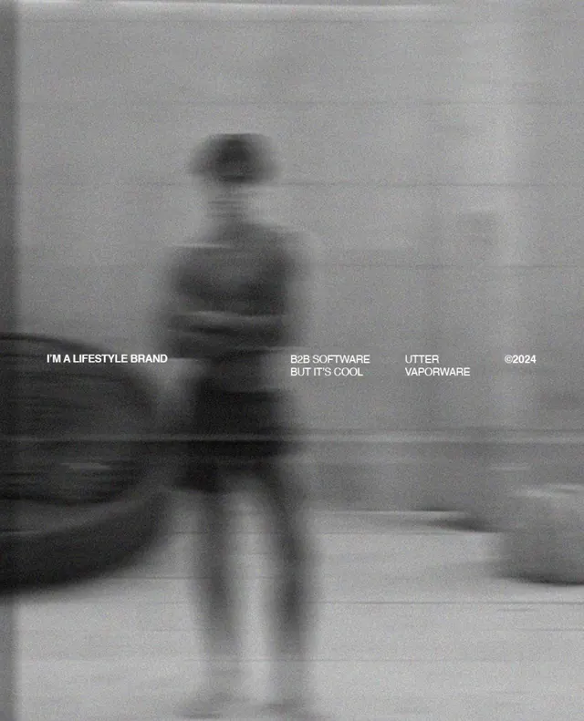 Blurred Motion Portrait with Typography, minimal, monochrome, monochrome