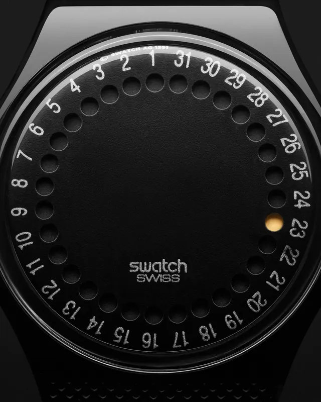 Swatch Watch Face Detail