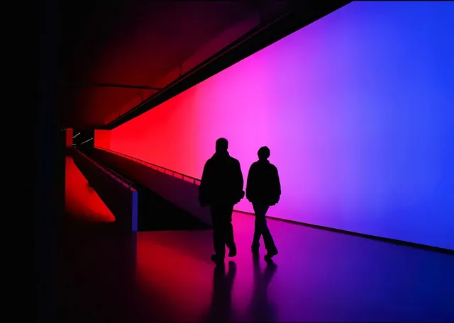 Neon Gradient Interior