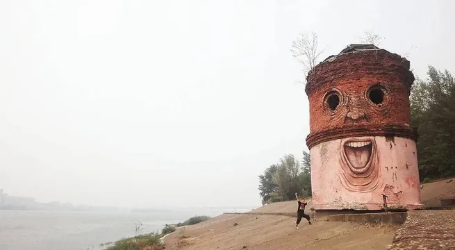 Surrealist Architectural Structure