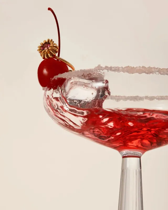 Red Wine with Cherry