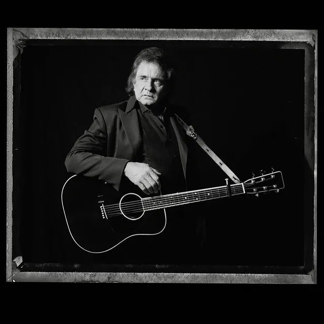 Monochrome Portrait of Musician