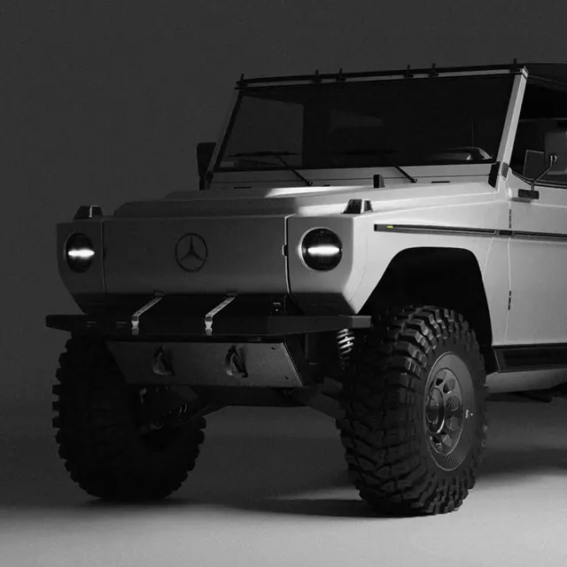 Off-road Vehicle Studio Shot
