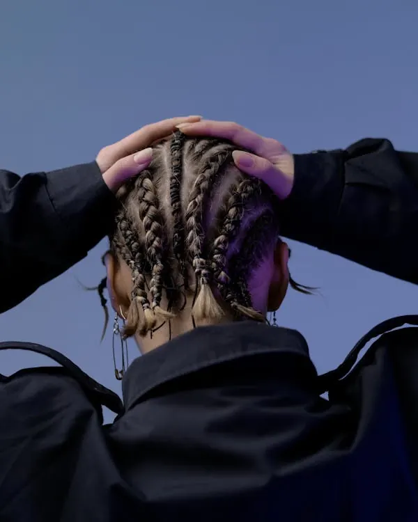 Braided Hair Portrait