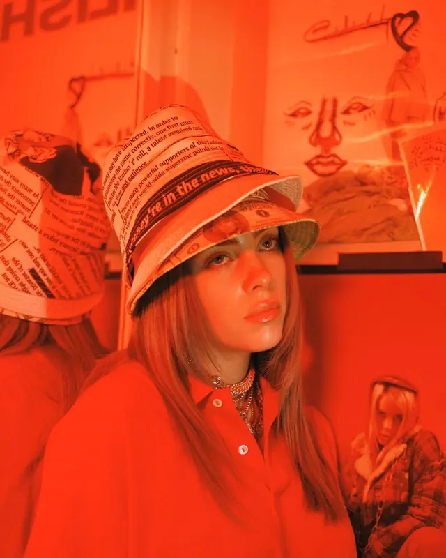 Red-Toned Fashion Editorial