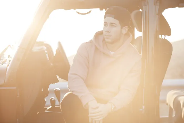 Man in Vehicle Interior