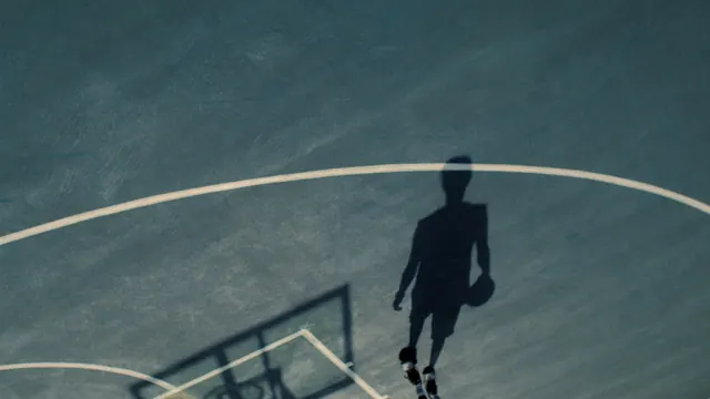 Silhouette Basketball Player