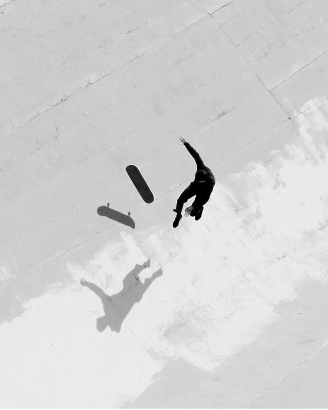 Aerial Silhouette Composition