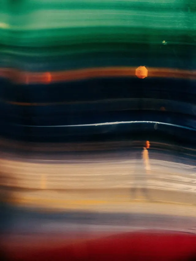 Abstract Light Trails