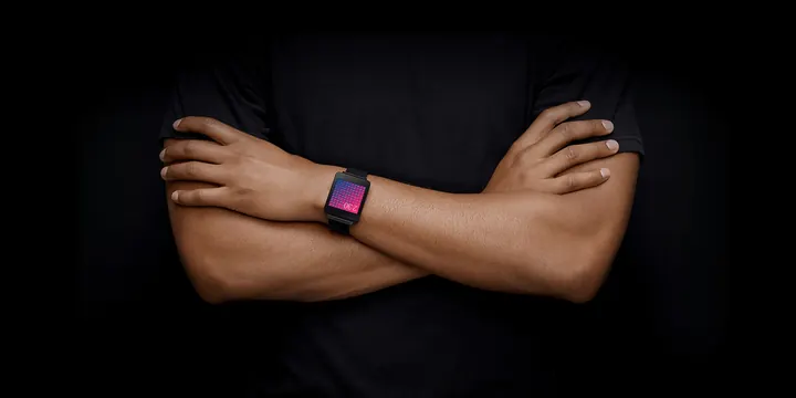 Smartwatch on Crossed Arms