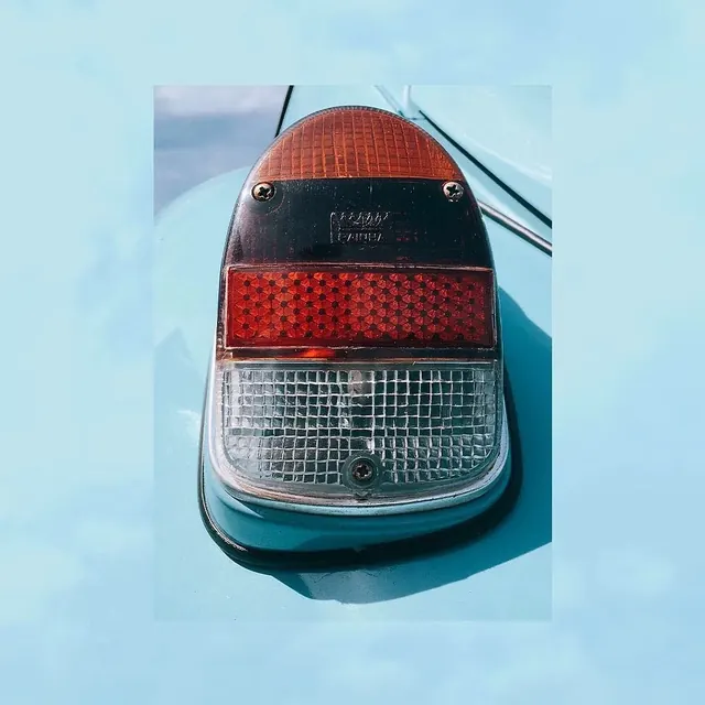 Vintage Car Tail Light Detail