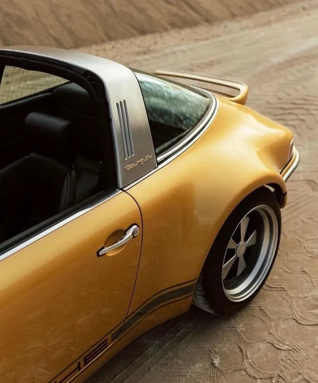 Vintage Sports Car Detail