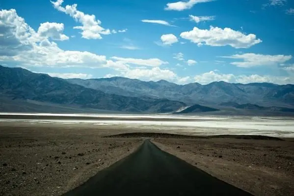 Desert Road Landscape