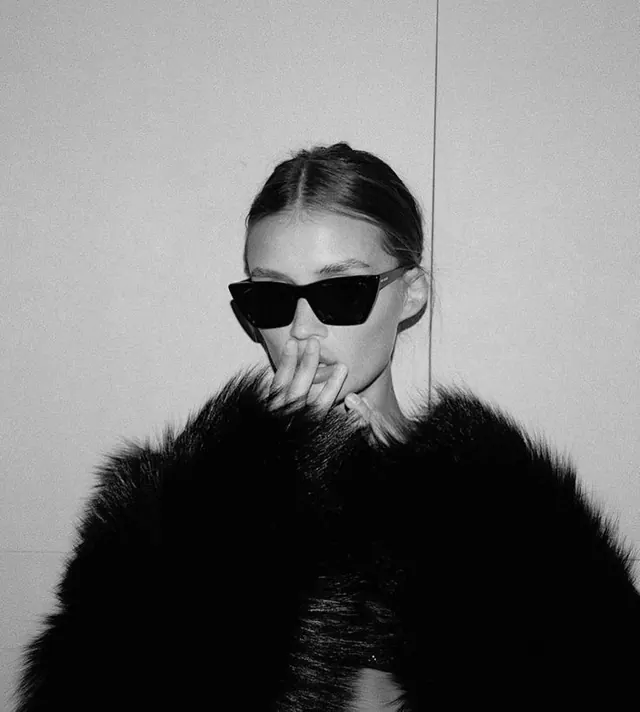 Monochrome Fashion Portrait